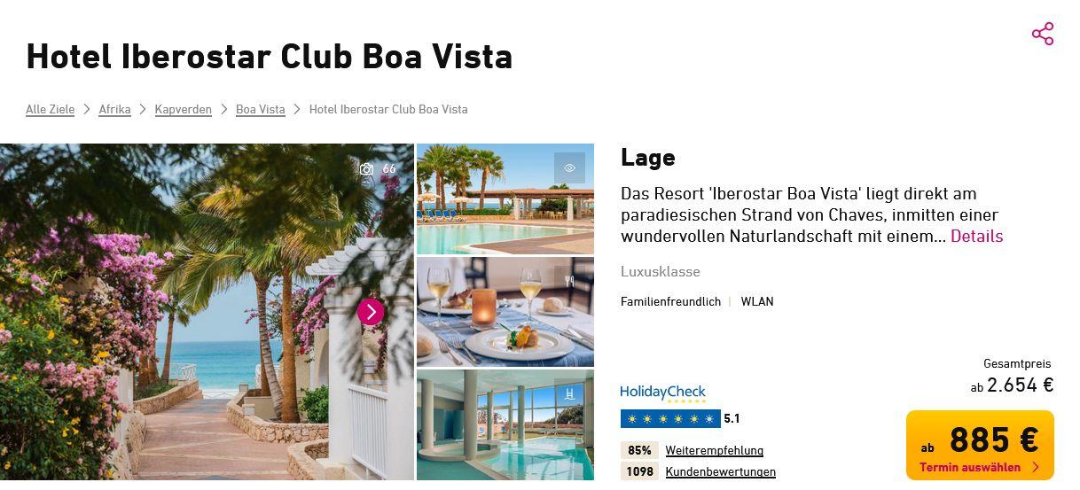 Hotel Iberostar Club Boa Vista